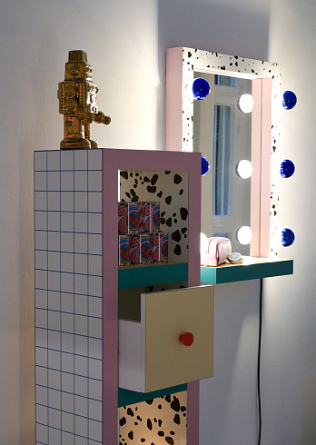 Зеркало Seletti Supermirror Terrazzo Superfurniture 16525