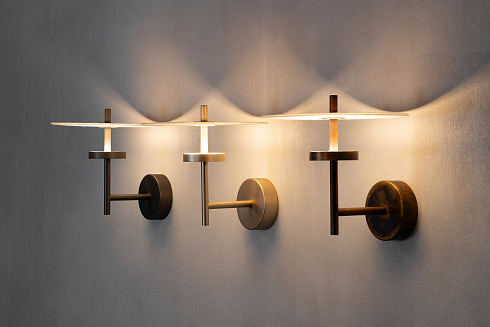 Настенный светильник Hind Rabii Trezero Orbitale brass Trezero 20350