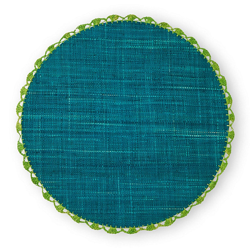 Салфетка под приборы Bitossi Home Merletto Blue set of 2 Merletto MER00504