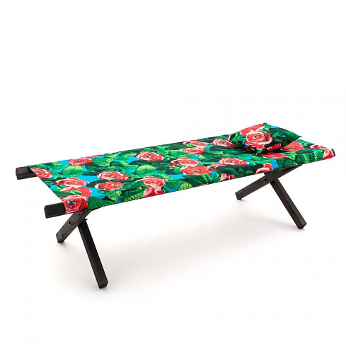 Шезлонг Seletti Poolbed Roses Toiletpaper Poolbeds 16623