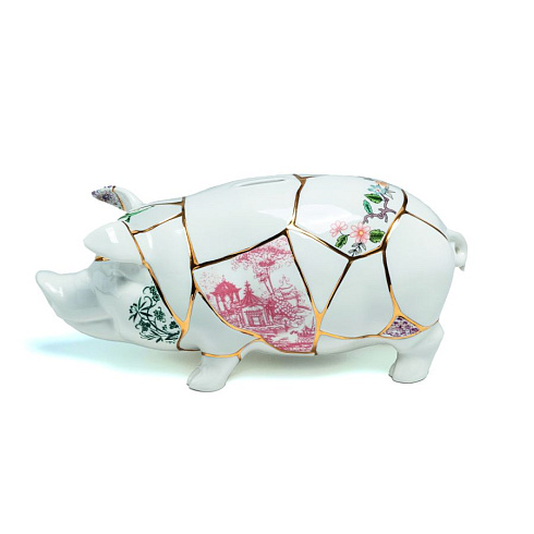 Копилка Seletti Piggy Kintsugi 09942