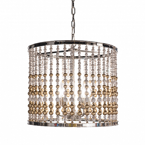 Люстра Delight Collection KW0783P-4 silver Wood Light