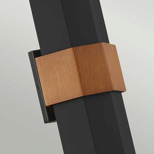 Настенные фонари Quoizel QZ-CHASM-L-BKW 