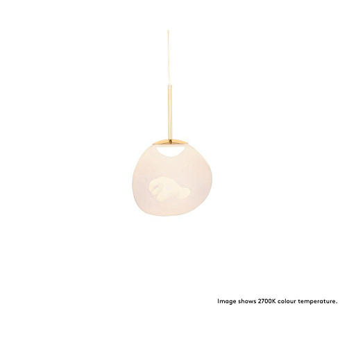 Подвесной светильник Tom Dixon Melt Mini Opal/GoldLed Melt MES04OPG-PEUM2
