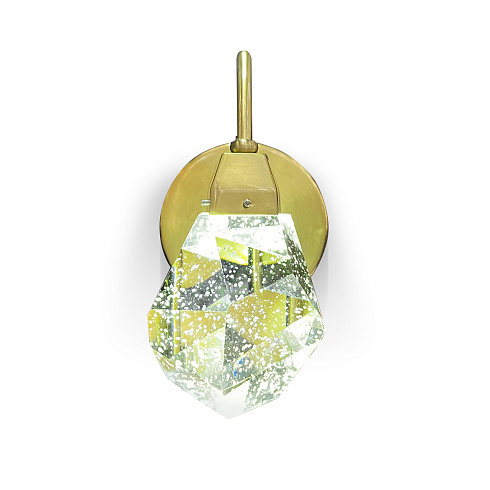 Настенный светильник Delight Collection Crystal rock gold Crystal rock MD-020B-wall gold