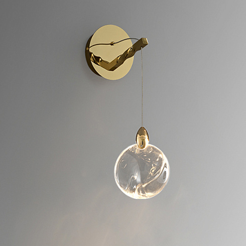 Настенный светильник Delight Collection MT9176-1WB titanium gold Colvin