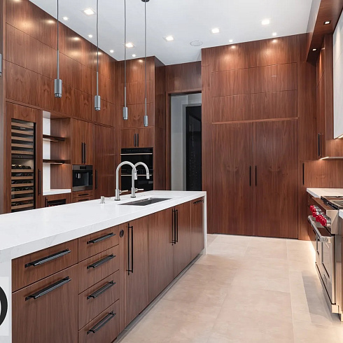 Ручка-скоба Buster and Punch Pull Bar Plate Linear Small Black Linear GPB-02303