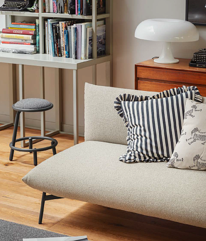 Табурет Midj Less H45 M TS Graphite / Dust Grey  Less S2340ST+EG+TQGV 