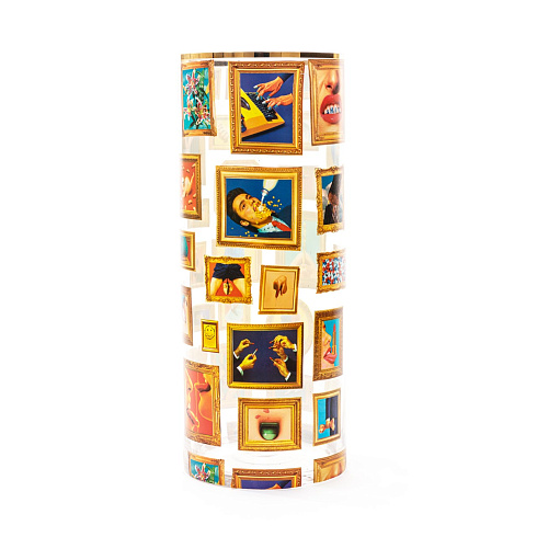 Ваза Seletti Frames Big Toiletpaper Glass Vase 14202