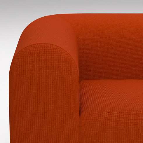Диван Tom Dixon Plump 2.5 - Configuration 1 - Orange (Kvadrat Hallingdal 0600) Plump PLFS01BLHA0600