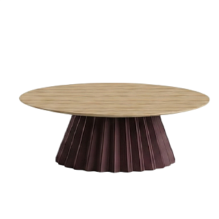 Plisse H26 D80 Bulgaro Red / veneered Stained Desert