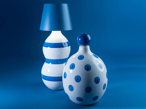 Настольная лампа Zafferano Poldina Stopper White Poldina LD0349B3