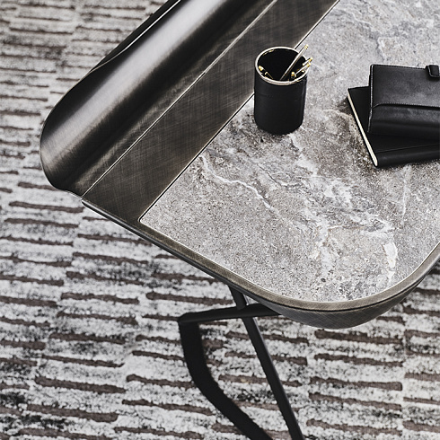 Письменный стол Cattelan Italia Cocoon Keramik Cocoon Cocoon Keramik GFM73/KM05/Brushed Grey