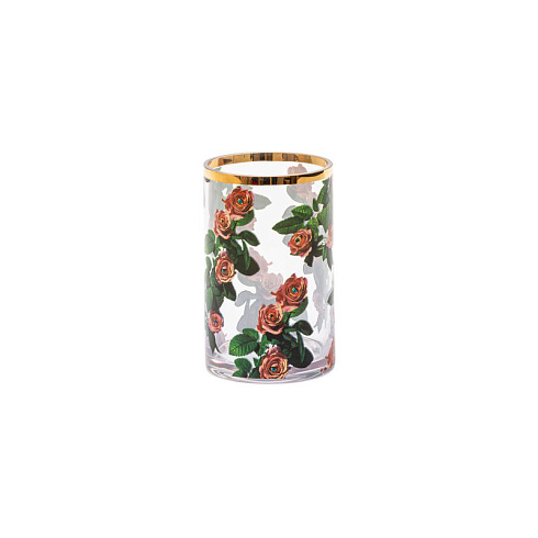Ваза Seletti Roses Small Toiletpaper Glass Vase 14163
