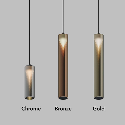 Подвесной светильник Penta Iconica Short Gold 2700K 2mt On/off Iconica 2501-21-0016-N2WE + 2501-90-1800-NXLE