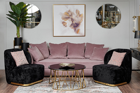 Холст "Песня поющего цветка"см,багет зол Garda Decor 89VOR-AQUARELLE6 