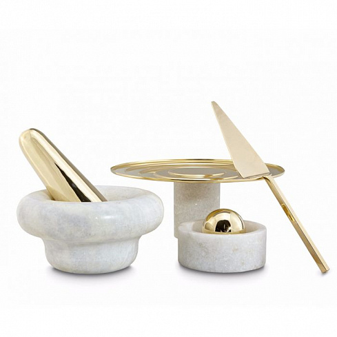 Ступка Tom Dixon Pestle and Mortar Stone STM03