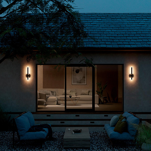 Настенные фонари Kichler KL-NOCAR-M-BK 