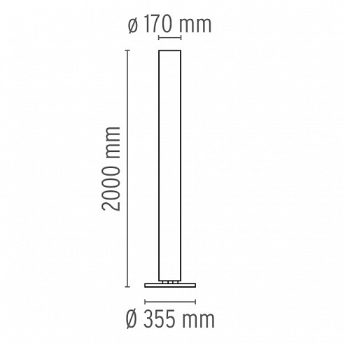 Торшер Flos Stylos Stylos F6310004