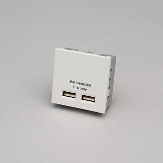 USB A+A white