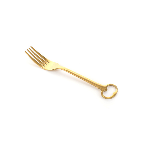 Набор столовых приборов Seletti Keytlery Gold set of 6 Keytlery 07374