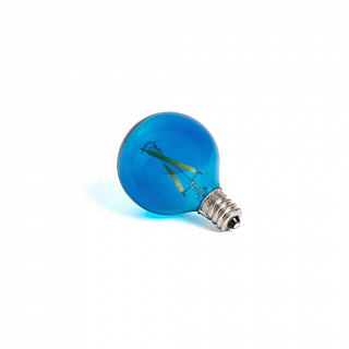 Blue Light Bulb