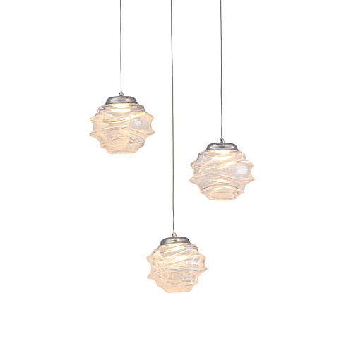 Подвесной светильник Delight Collection MD25030003-3A chrome/clear MD25030003
