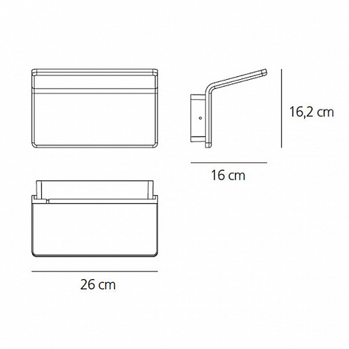 Настенный светильник Artemide 1152010A Cuma