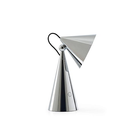 Настольная лампа Tom Dixon Pose Portable Silver Pose POPO01SSUN