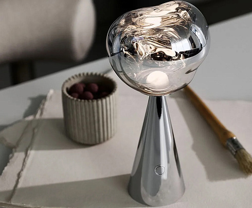 Настольная лампа Tom Dixon Melt silver Melt MEPO01SSUN