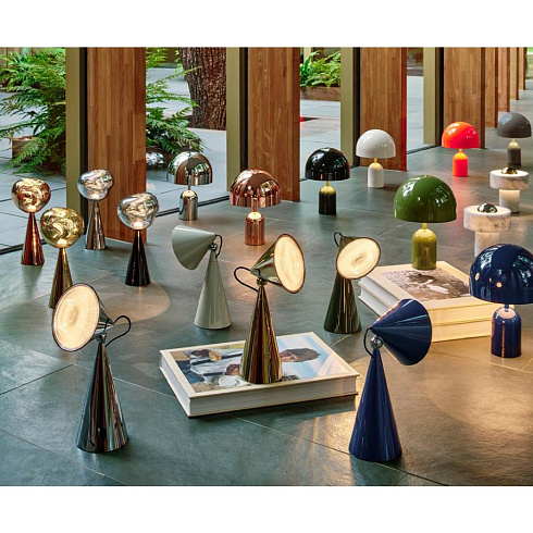 Настольная лампа Tom Dixon Pose Portable Gold Pose POPO01GOUN