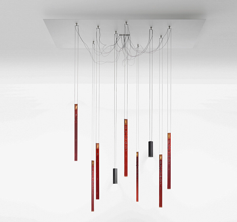 Подвесной светильник Ingo Maurer One New Flame Red Flames 3333130