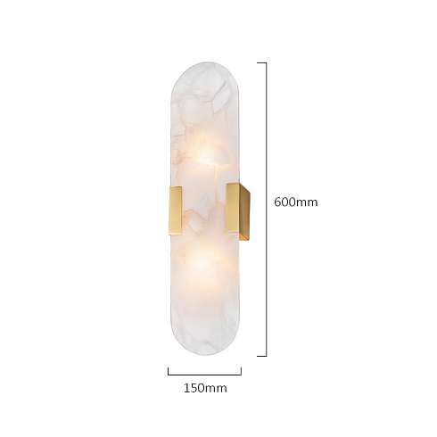 Настенный светильник Delight Collection MT1000-B brass Wall lamp