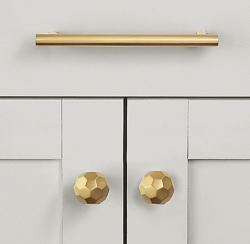 Ручка-скоба Restoration Hardware Durham L.15.2 Lac.Burnished Brass Durham 24170245 ABRS