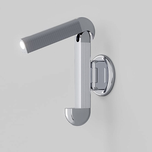 Настенный светильник Contardi Picchio Polished aluminium / Cognac leather с внешним драйвером Picchio ACAM.006310