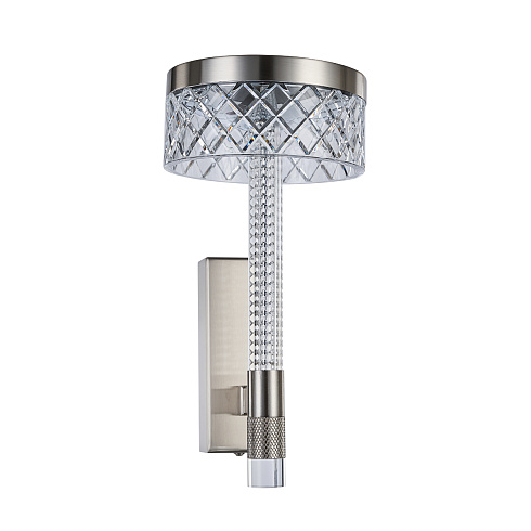 Настенный светильник Delight Collection MB21020075-1A satin nickel Diamond cut