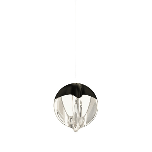 Подвесной светильник Delight Collection MD24001033-1A black/clear MD24001033