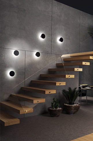 Настенный светильник AUGENTI Stem 12W 3000K Phase-cut  Stem 350W/WTAC