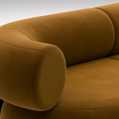 Диван Tom Dixon FAT L-Shaped Modular - Configuration 3 - Gold (Royal 132) FAT Fat-Sofa-Comb3-RLFR132