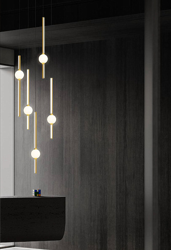 Подвесной светильник Delight Collection MD21001050-1A black/gold MD21001050