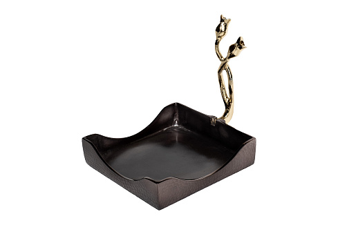 Держатель для салфеток "Бутоны" металл  см Garda Decor 69-1019058 