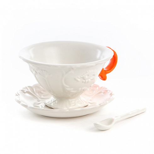 Чайная пара Seletti I-Tea Orange I-Wares 09858 ARA