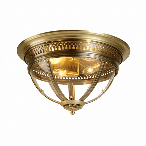 Потолочный светильник Delight Collection Residential 4 brass Residential 771105 (KM0115C-4 brass)