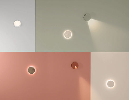 Настенный светильник Vibia Dots 4662 Terra Red Dots 466237/10