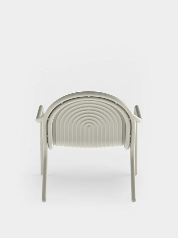 Кресло Tom Dixon Groove Lounge Putty Groove GRLC01PU