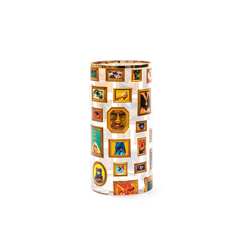 Ваза Seletti Frames Medium Toiletpaper Glass Vase 14172