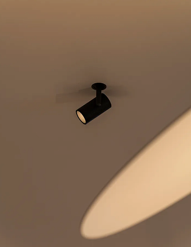 Встраиваемый светильник Vibia Circus Solo 0172 Black Tunable White+Casambi Built-in Circus 017211/8Z_23