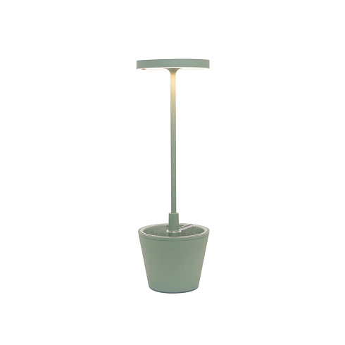 Настольная лампа Zafferano Poldina Reverso Sage Green Poldina LD0420G3