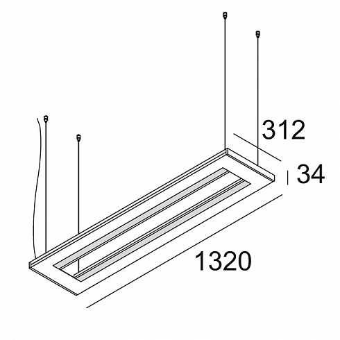 Подвесной светильник Delta Light 268 02 88 A NoBody