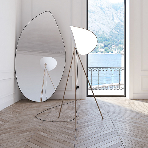 Торшер Hind Rabii Infinity Brass/Walnut Infinity 29997